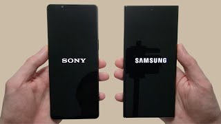 Sony Xperia 1 V vs Galaxy S23 Ultra Speed Test Speakers Battery amp Camera Test [upl. by Brandon468]