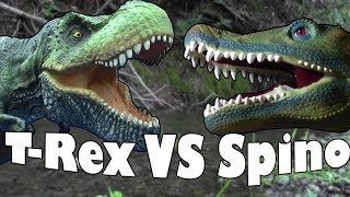 TREX VS SPINOSAURUS Dino Duels Ep 3 [upl. by Dorcea]