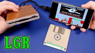 Using a Floppy Disk Drive on a Smartphone [upl. by Carleen]