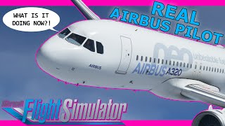 Real Airbus Pilot A320 NEO Autopilot Basics Tutorial in Microsoft Flight Simulator [upl. by Uahc]