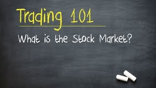 Trading 101 What is the Stock Market [upl. by Sorce]