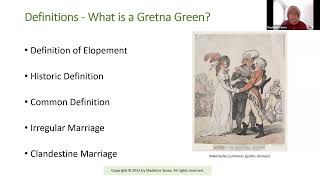 Genealogy  Marriage by Blacksmith Gretna Green Marriages [upl. by Neyud]