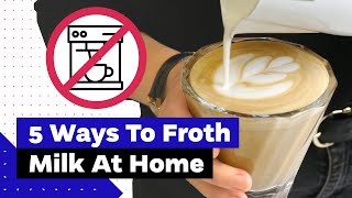 How To Froth Milk At Home Best Milk Frothers Review [upl. by Xyla]