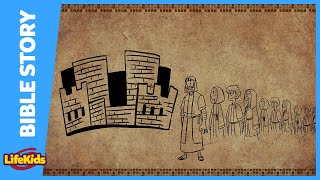 The Battle of Jericho  Bible Story  LifeKids [upl. by Cassil790]