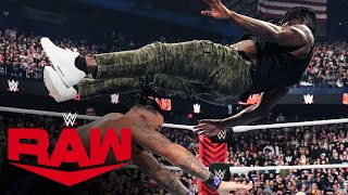 Raw’s explosive moments Raw highlights March 25 2024 [upl. by Thrift473]