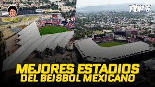 TOP 5 🔥 MEJORES ESTADIOS DEL BEISBOL MEXICANO [upl. by Assin]