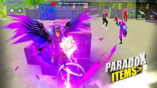 FREEFIRE 🔥Solo vs Squad With Paradox Ring Items and Hyperbook 🤯 22 Kills Garena free fire freefire [upl. by Iridis]