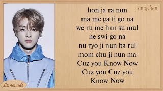 NCT U  Know Now Easy Lyrics [upl. by Wight]