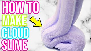 How To Make PERFECT CLOUD SLIME [upl. by Suertemed]