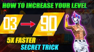 How To Increase Your Level Very Fast🔥  Garena Free Fire 24kGoldn  Mood ❤️  FreeFire Highlights [upl. by Nilauqcaj]