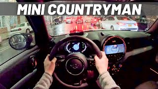 2023 MINI Countryman  POV Night Drive [upl. by Lebna450]