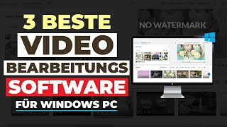 Die 3 besten kostenlosen Videobearbeitungsprogramme für Windows PC [upl. by Nachison544]