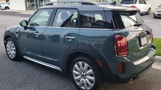 2022 MINI Cooper S Countryman ALL4  Sage Green Metallic  Signature Trim [upl. by Nnad654]