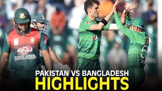 Highlights  Pakistan vs Bangladesh  PCB  M2D2U [upl. by Javler]