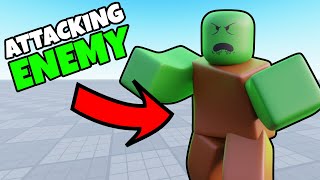 How To Make An Enemy NPC in Roblox Studio [upl. by Gualterio116]