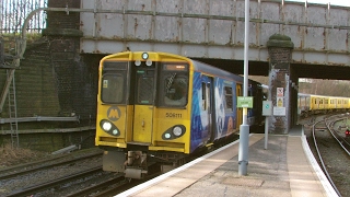 Half an Hour at 216  Birkenhead North Station 1022017  Class 507 508 terminus [upl. by Aivon]