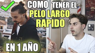 11 TRUCOS para CRECER MAS RÁPIDO EL PELO y COMO DEJARLO LARGO HOMBRE [upl. by Nesilla]