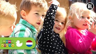 DE WIELEN VAN DE BUS  NON STOP  Kinderliedjes  Kinderdagverblijf  Minidisco [upl. by Wier]