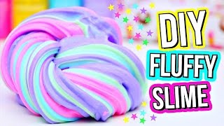 DIY FLUFFY SLIME How To Make The BEST Slime [upl. by Enileqcaj]