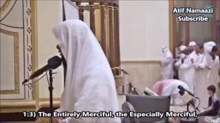 Surah AlAnbya and AlInsan Sheikh Mansour AsSalami English Subs Isha Salah [upl. by Casilda]