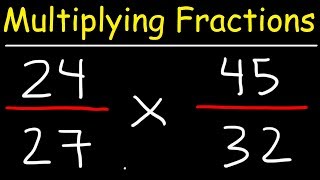 Multiplying Fractions  The Easy Way [upl. by Andersen119]