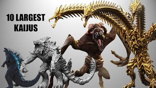 Top 10 Largest Kaiju in Movies [upl. by Adien]