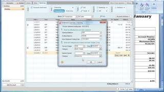 Quicken Step 3 Reconciling [upl. by Nyrrek772]