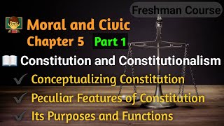 Moral and Civic  Chapter 5 Part 1 [upl. by Fatma]