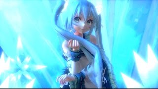 MMD Miku on Ice Gokuraku Jodo [upl. by Fife806]