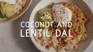 Coconut and Lentil Dal  Deliciously Ella  Vegan [upl. by Fazeli138]