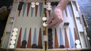 Beginner Backgammon Tutorial  3  Hitting and ReEntering [upl. by Umeh]