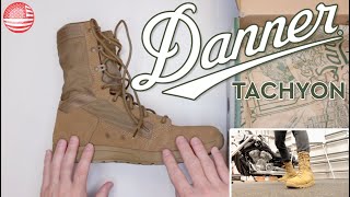 Danner Tachyon Review Best Military Boots [upl. by Auqenat]