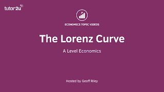 The Lorenz Curve I A Level and IB Economics [upl. by Manouch]