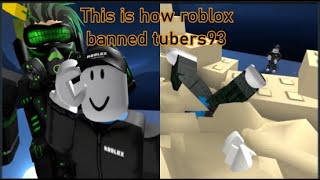 This is how Roblox banned tubers93 Most popular [upl. by Somerville]