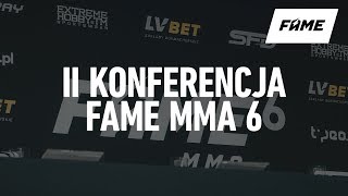 FAME MMA 2 I Konferencja powtórka [upl. by Shererd]