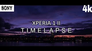 SONY XPERIA 1 II  TIMELAPSE  4K  Video Test [upl. by Hafeetal]