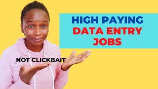 Get High Paying Data Entry Jobs For Beginners  Work From Home Jobs No Experience Needed [upl. by Athallia384]