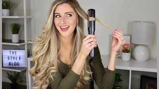 HOW TO CURL YOUR HAIR WITH A STRAIGHTENER UPDATED [upl. by Pittel]