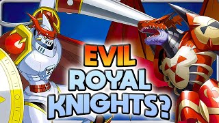 Which Digimon Would Be An EVIL Royal Knights Team [upl. by Anerual]