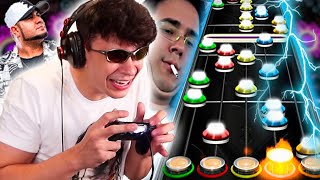 TOCANDO PISADINHA E FUNK NO GUITAR HERO DOS CONSAGRADOS [upl. by Bolte]