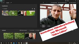 VideoEditor von Microsoft  Kostenloses Schnittprogramm unter Windows 10 [upl. by Yanej136]