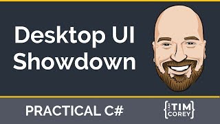 WinForm vs WPF vs UWP vs Console  The C Desktop UI Showdown and the future with NET 5 [upl. by Obrien]