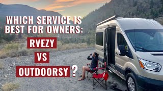 RVezy vs Outdoorsy Which Service is Best For Owners Renting Out Their RVs [upl. by Arukas]