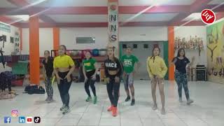 CAMBIA EL PASO  JLO Ft RAUW ALEJANDRO  ZUMBA  DANCE  WORKOUT  LELY HERLY [upl. by Elleirbag137]